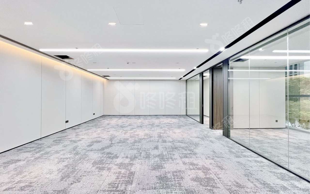 迅雷大厦_200平_豪装_办公室开间