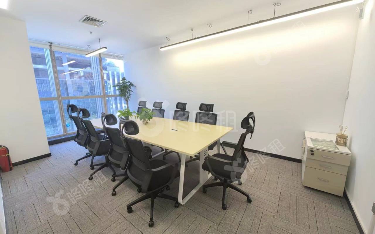 创维半导体设计大厦_168平_豪装_办公室隔间