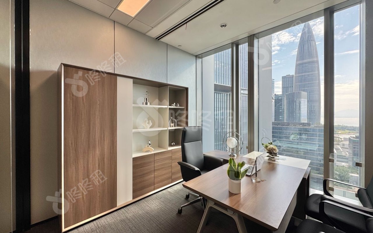 联想后海中心_100平_精装_办公室隔间