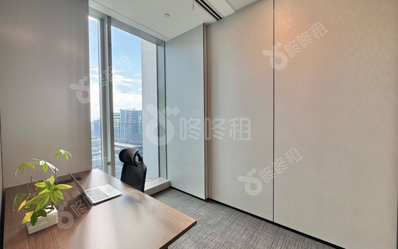 联想后海中心_100平_精装_办公室隔间