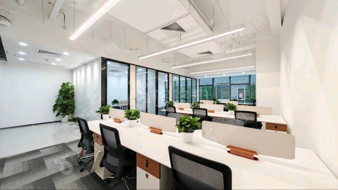 创益科兴科学园(创益科技大厦)_141平_精装_办公室开间