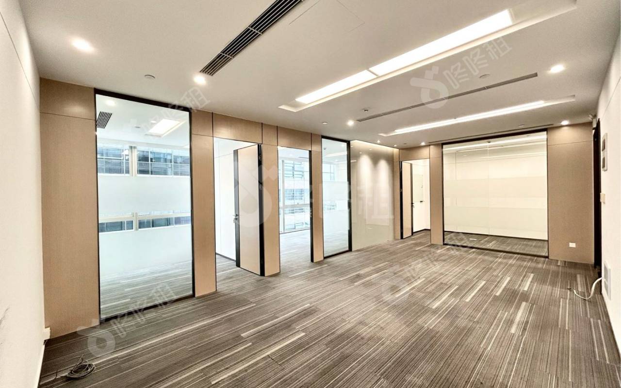 大冲商务中心_188平_豪装_办公室开间