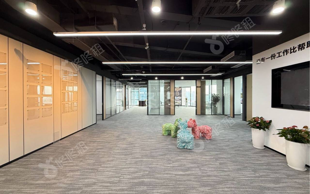 创益科兴科学园(创益科技大厦)_1030平_豪装_办公室隔间