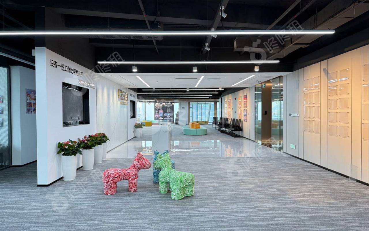 创益科兴科学园(创益科技大厦)_1030平_豪装_办公室开间