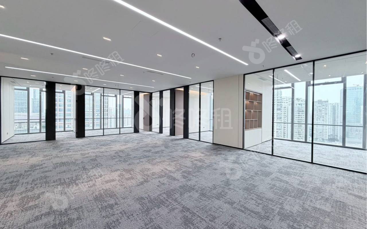 航天科技广场_167平_精装_办公室开间