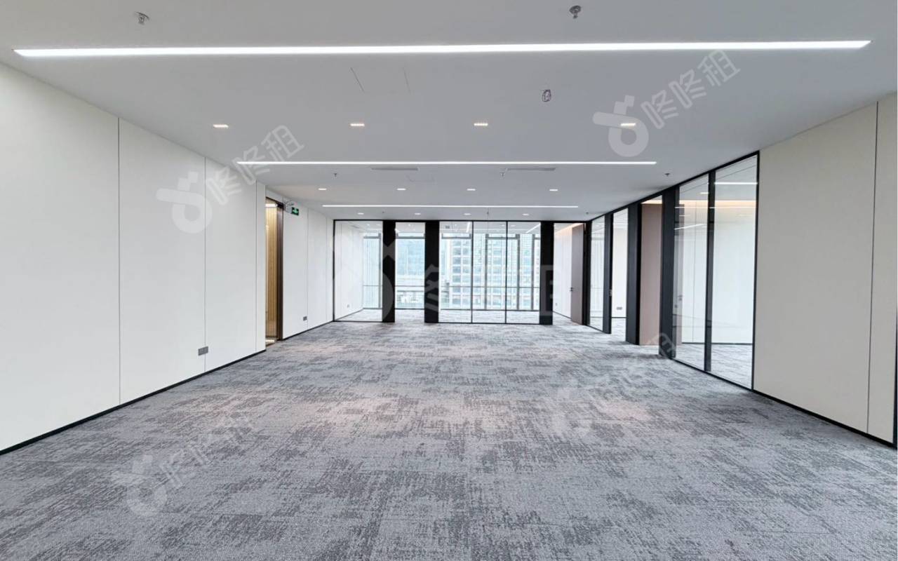 航天科技广场_167平_精装_办公室开间