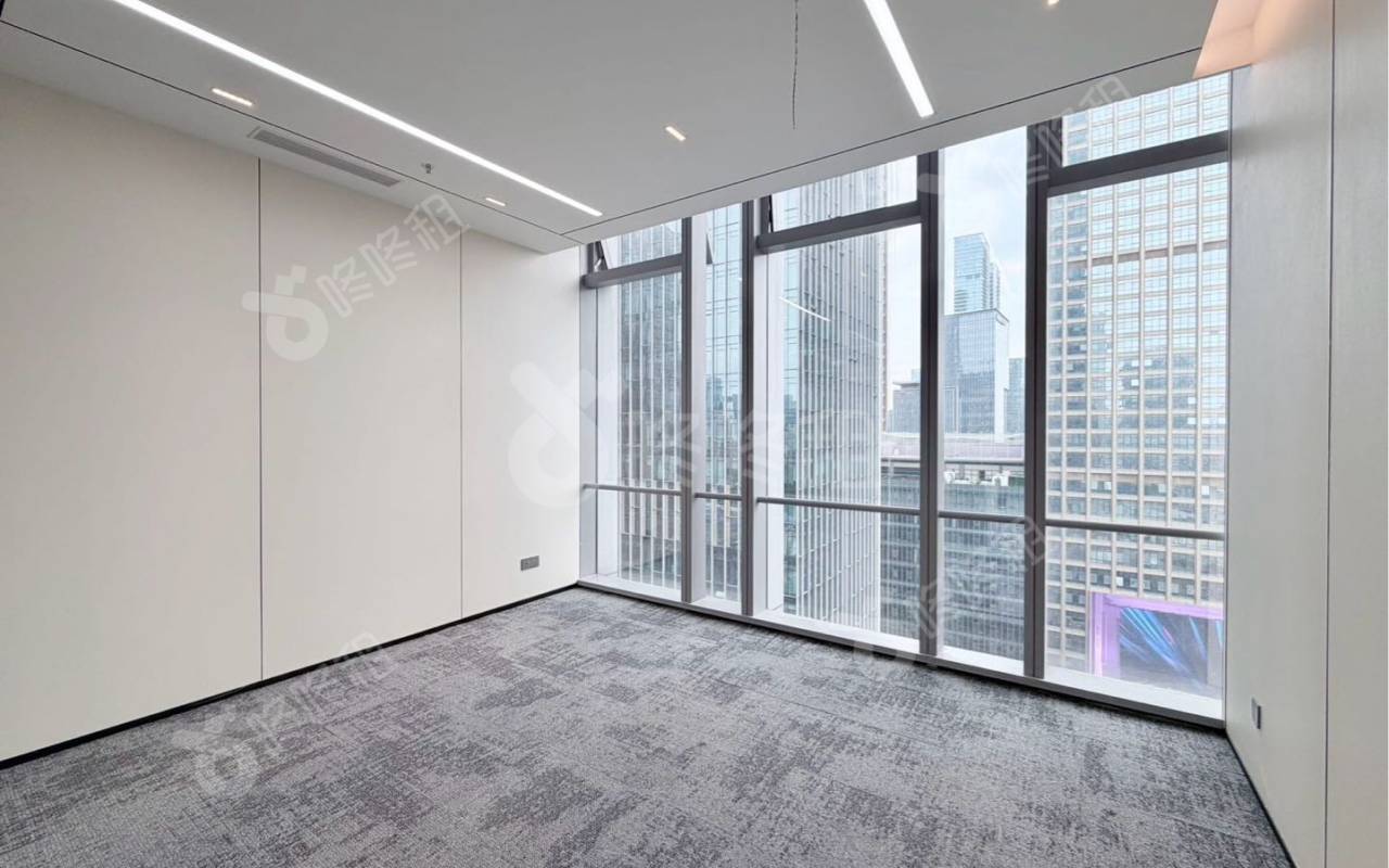 航天科技广场_167平_精装_办公室隔间
