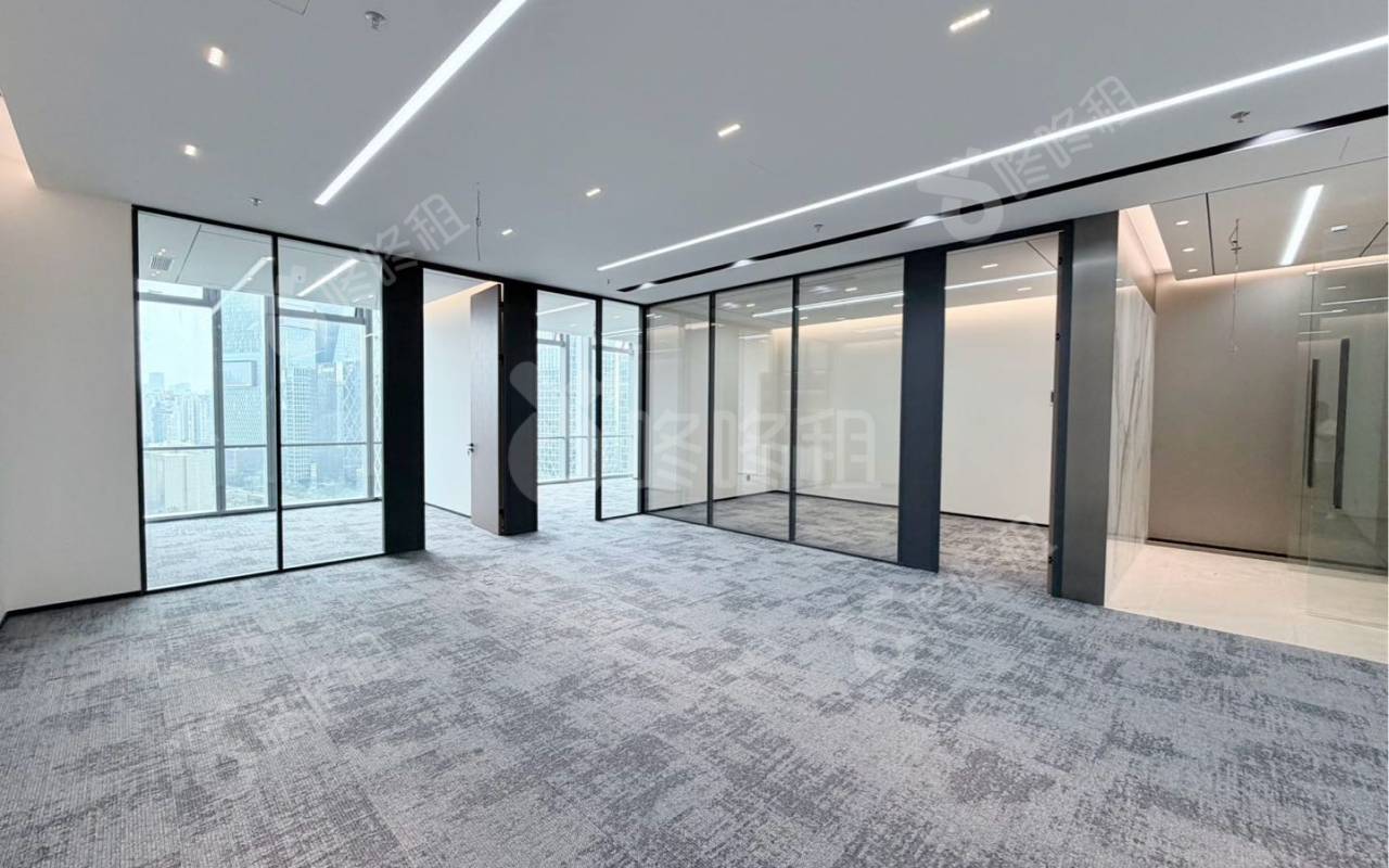 航天科技广场_182平_精装_办公室开间