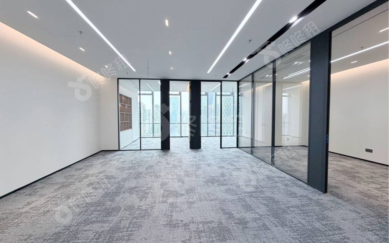 航天科技广场_182平_精装_办公室开间