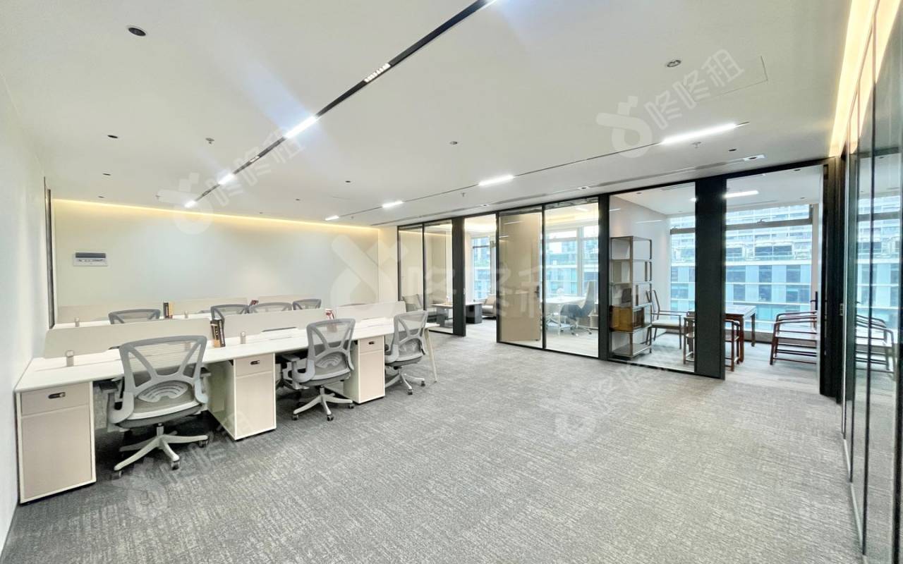 豪威科技大厦_462平_豪装_办公室开间