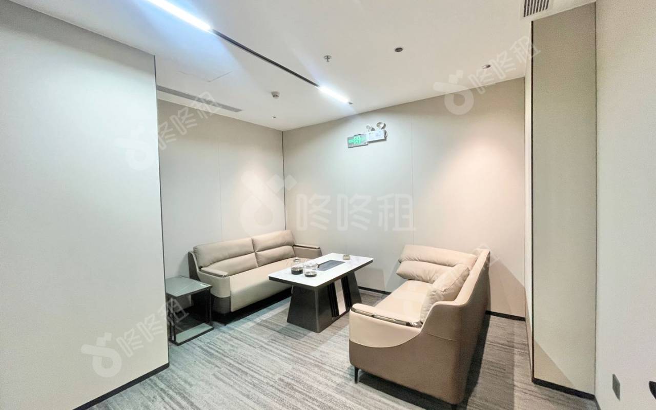 豪威科技大厦_462平_豪装_办公室隔间