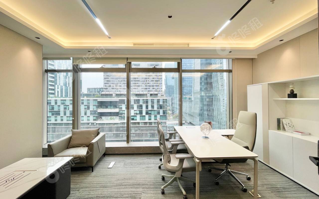 豪威科技大厦_462平_豪装_办公室隔间