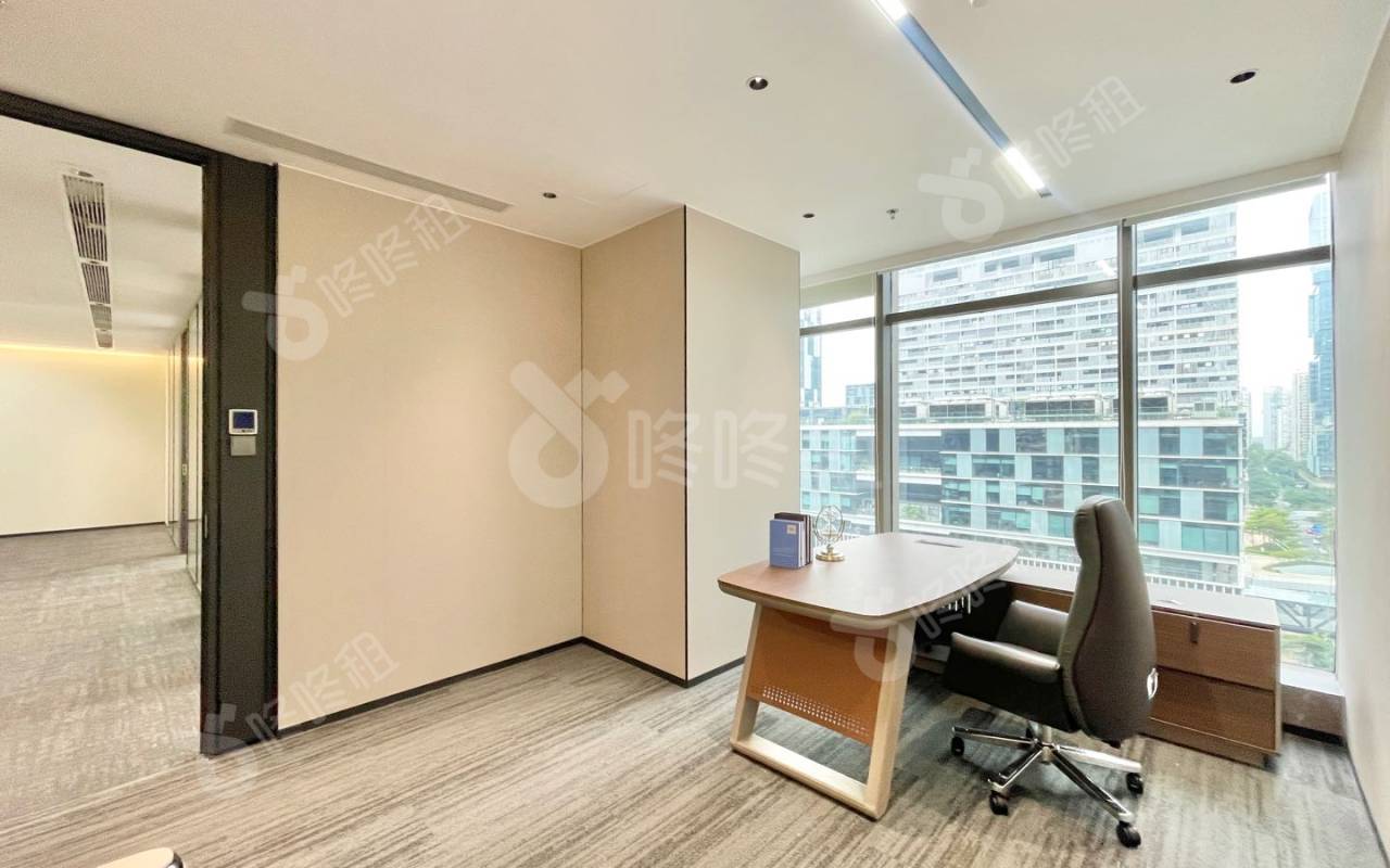 豪威科技大厦_462平_豪装_办公室隔间