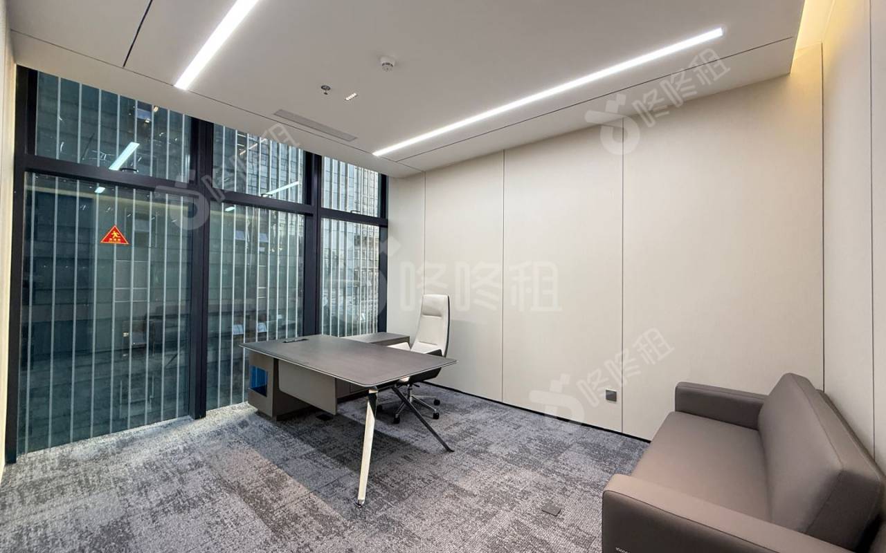 迅雷大厦_308平_精装_办公室隔间