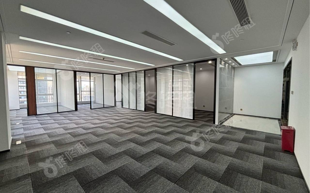 海松大厦_358平_精装_办公室开间