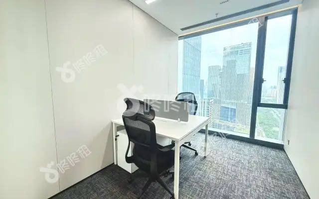 华润前海大厦_278平_豪装_办公室隔间