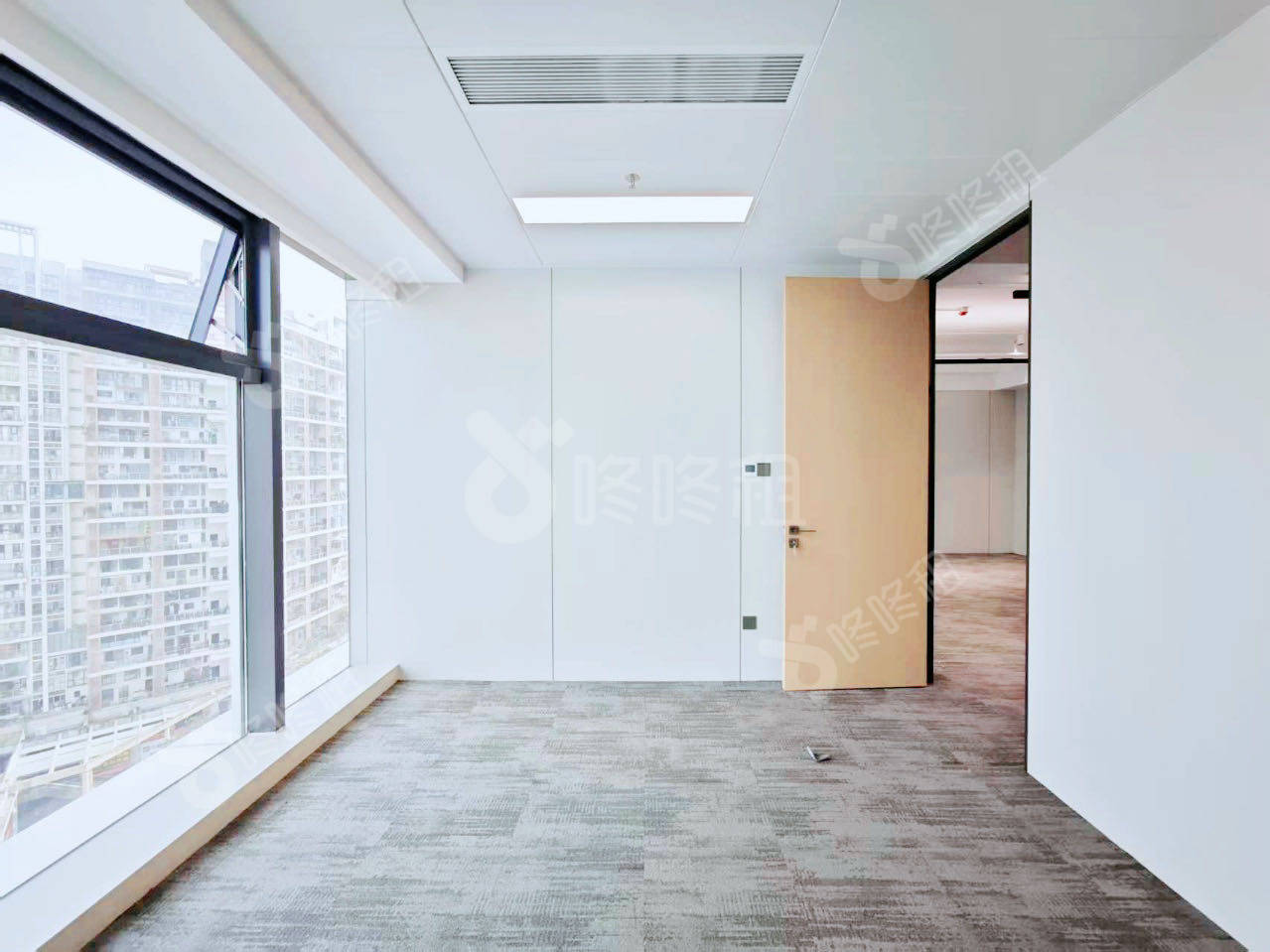 京地海樾府_206平_精装_办公室隔间