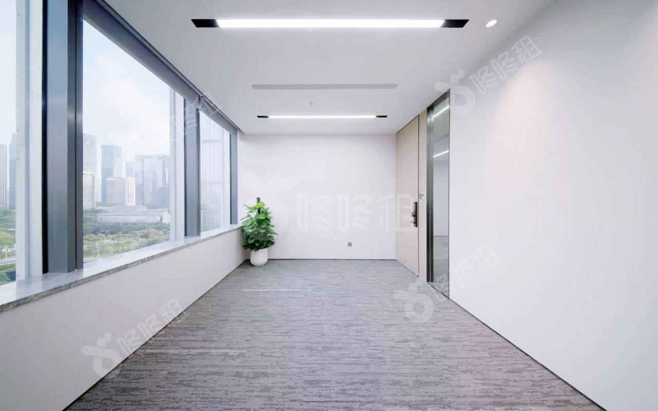 港中旅大厦_201平_精装_办公室隔间