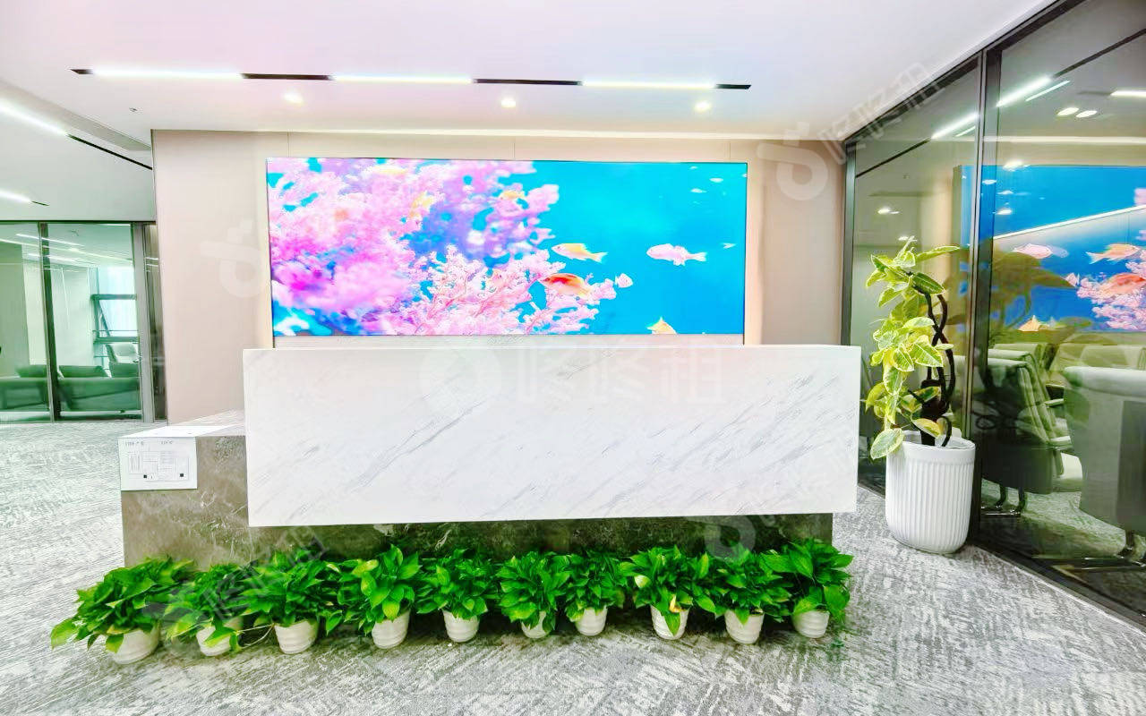 粤美特大厦_416平_豪装_前台