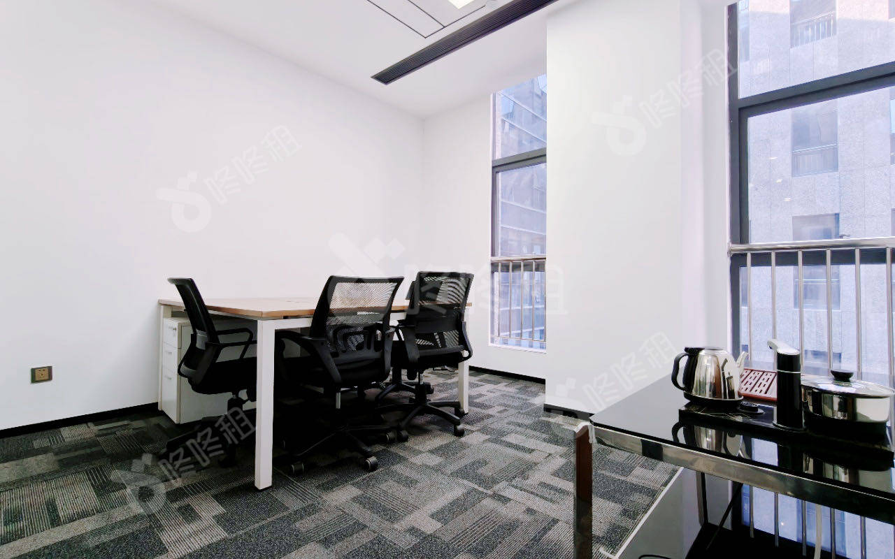 大族创新大厦_75平_精装_办公室隔间