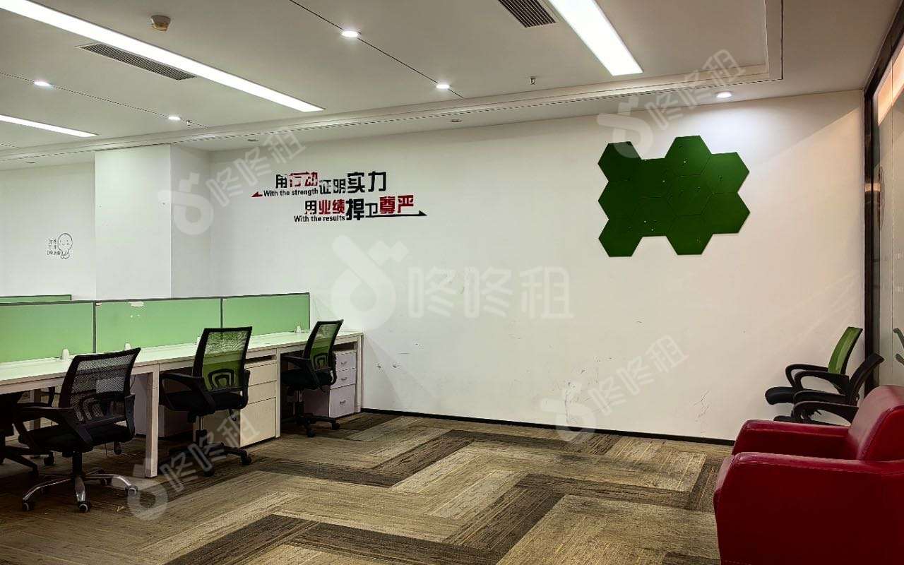 超力通大厦(凤凰城大厦)_216平_精装_办公室开间