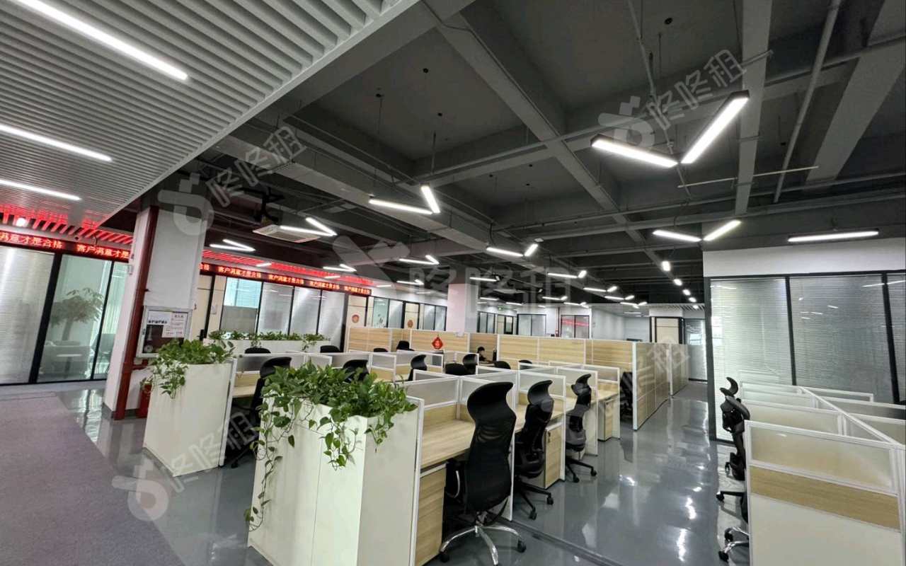 翰宇湾区创新港_7900平_豪装_办公室开间