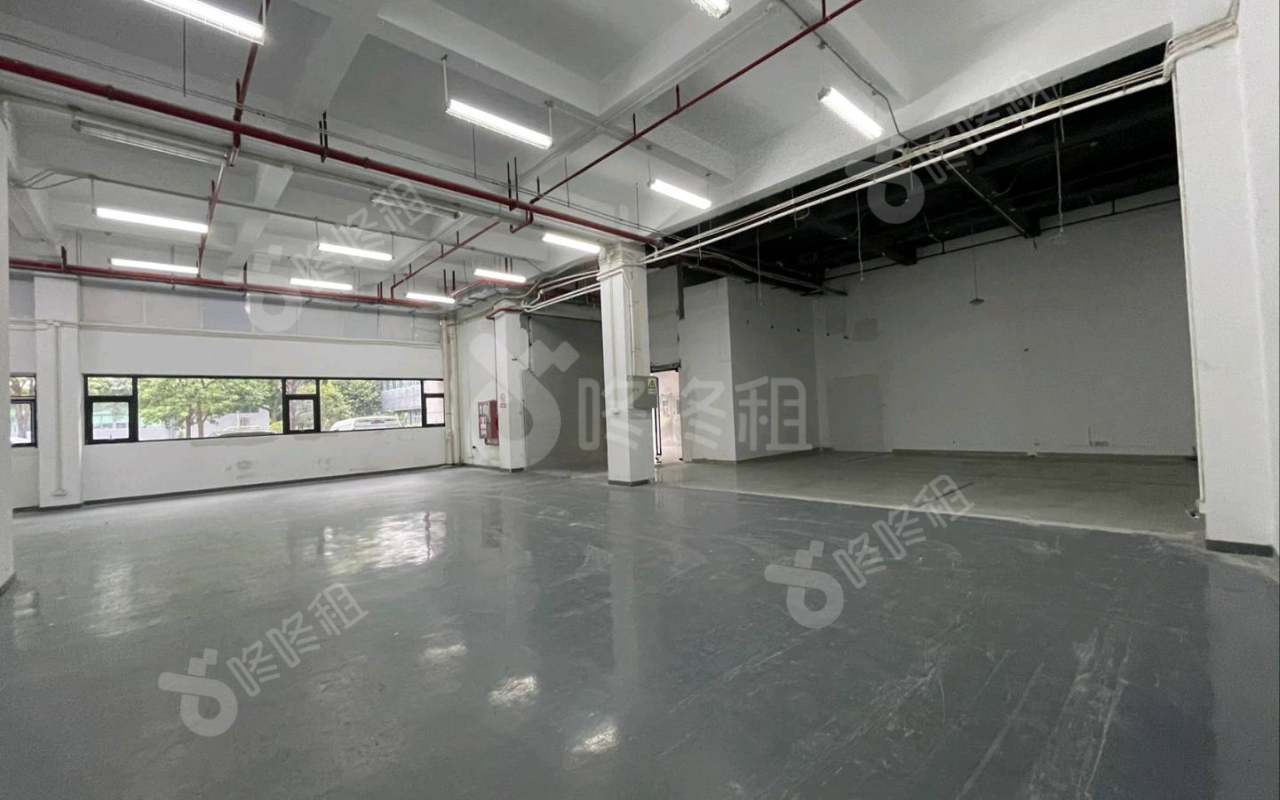 庭威工业园_515平_精装_办公室开间