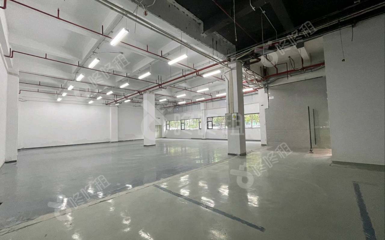 庭威工业园_515平_精装_办公室开间