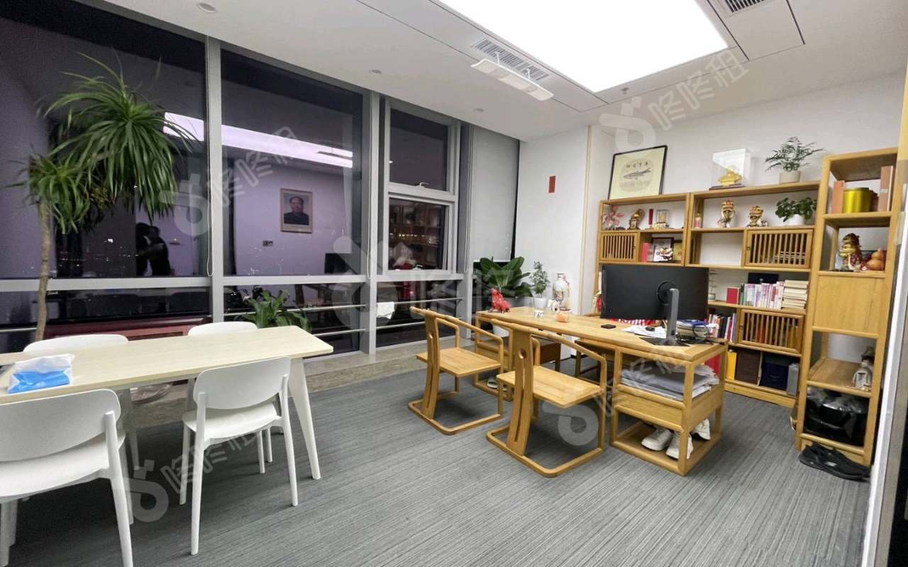 阳光科创中心_188平_精装_办公室隔间