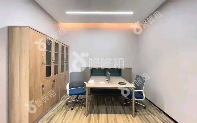 恒裕前海金融中心_176.76平_精装_办公室隔间
