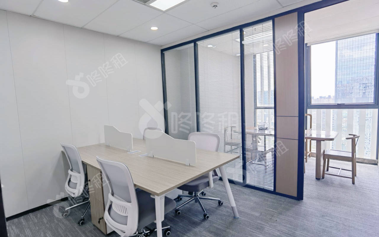 深圳湾科技生态园_56平_精装_办公室开间