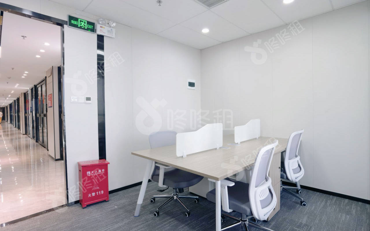 深圳湾科技生态园_56平_精装_办公室开间