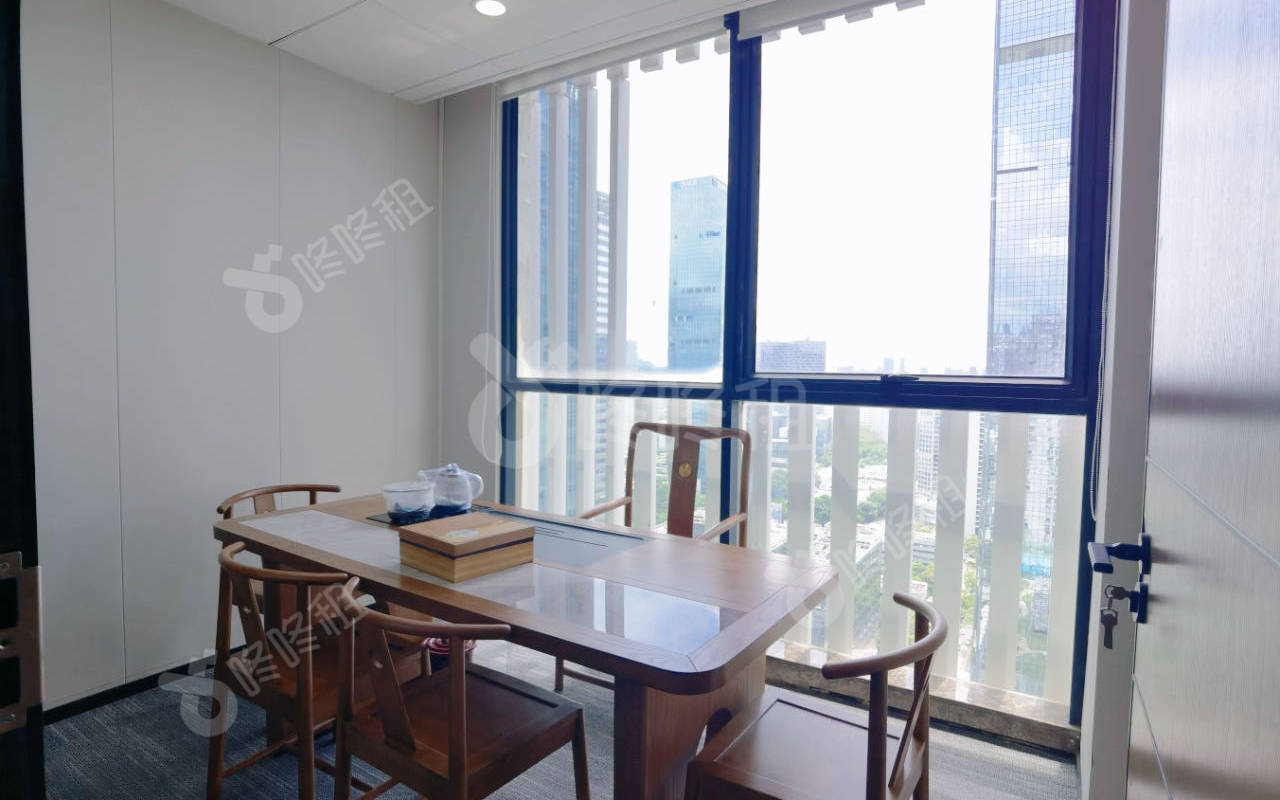 深圳湾科技生态园_56平_精装_办公室隔间