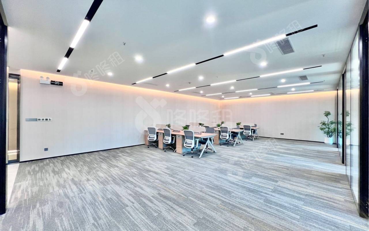 讯美科技广场_435平_精装_办公室开间