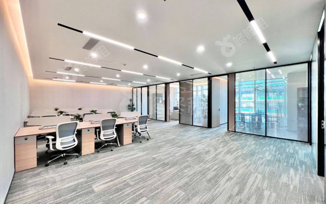 讯美科技广场_435平_精装_办公室开间