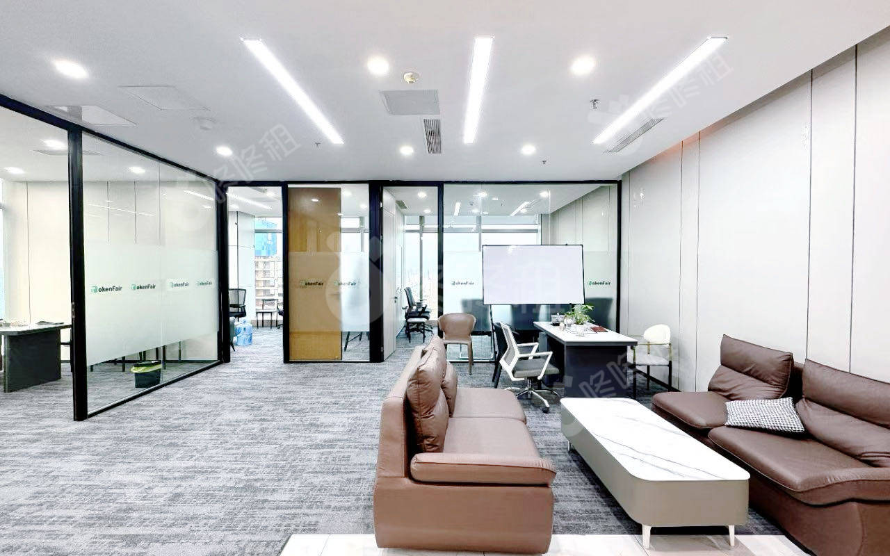 卓越世纪中心_239.86平_精装_办公室开间