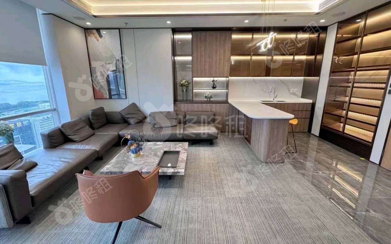 东海国际中心_1775平_精装_办公室隔间