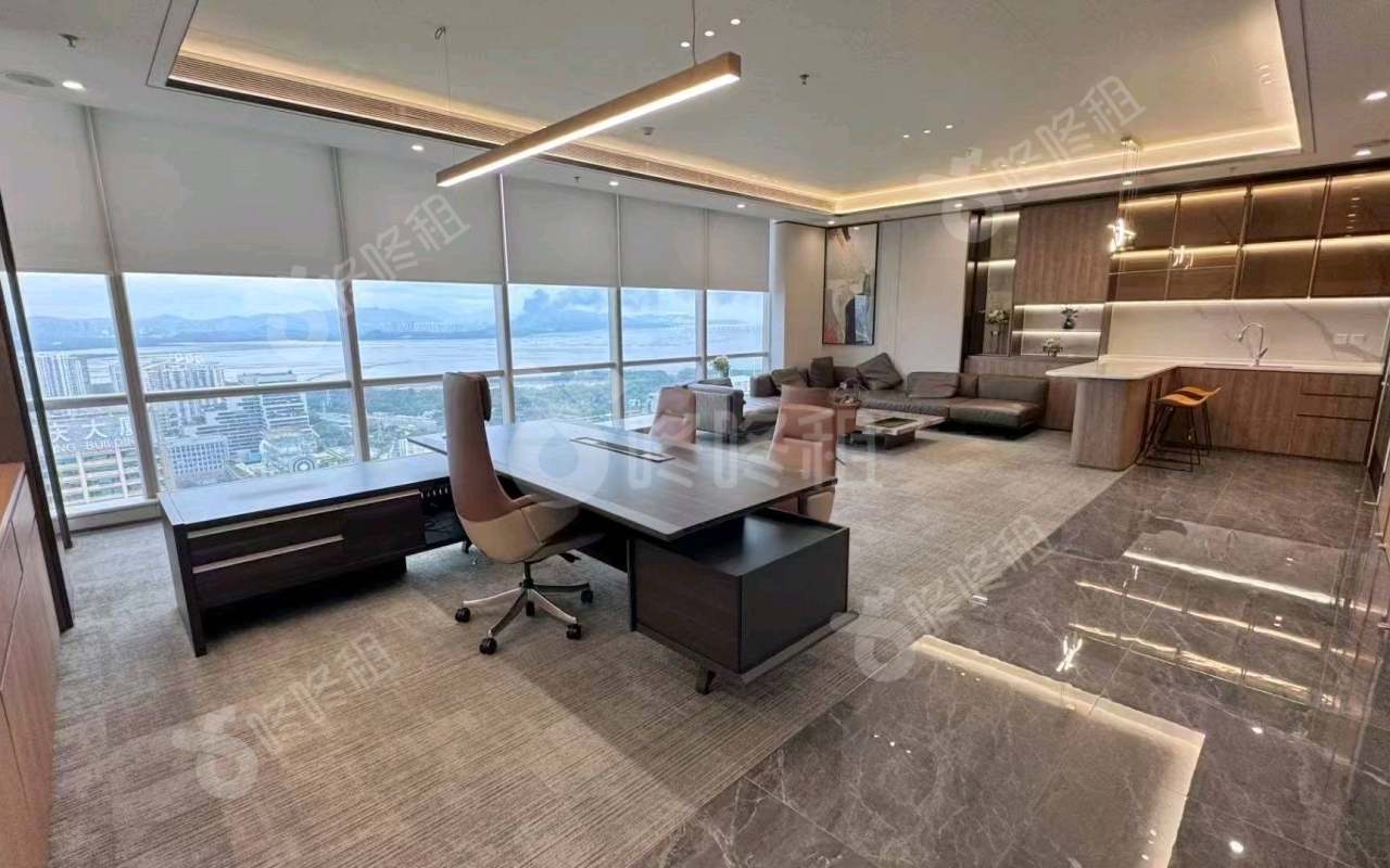 东海国际中心_1775平_精装_办公室隔间