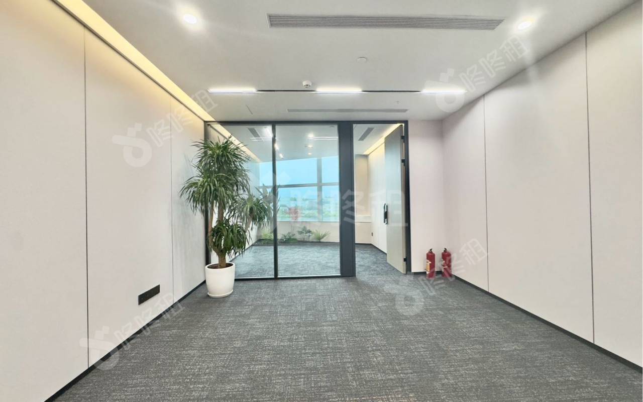 汉唐大厦_85平_精装_办公室开间