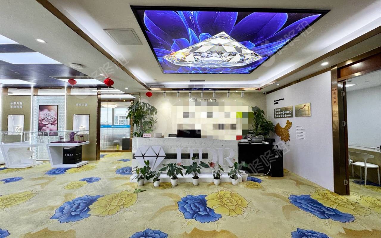 大冲商务中心_685平_豪装_前台