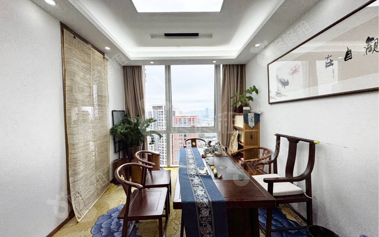 大冲商务中心_685平_豪装_办公室隔间