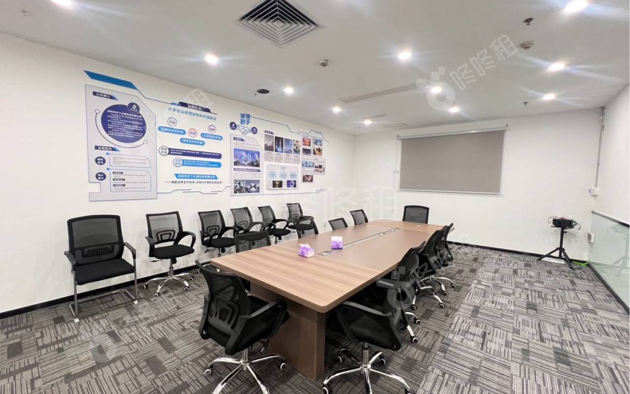 科兴科学园_799平_精装_办公室隔间