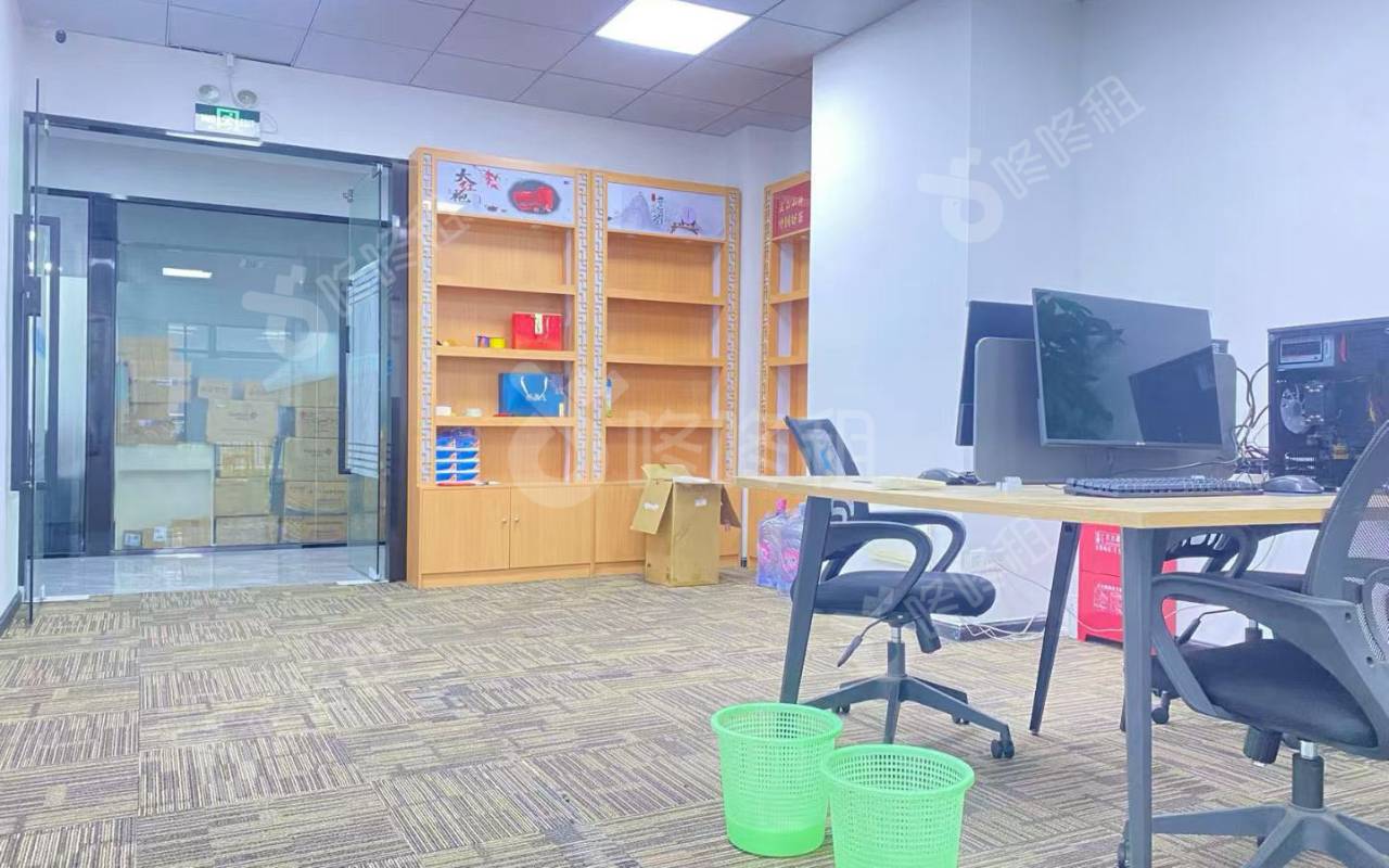 华通智慧园(华通大厦)_86平_精装_办公室开间