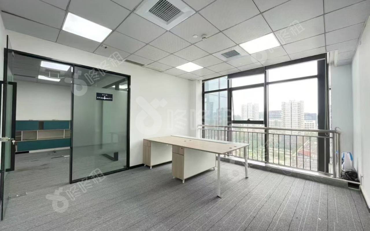 华通智慧园(华通大厦)_201平_精装_办公室隔间