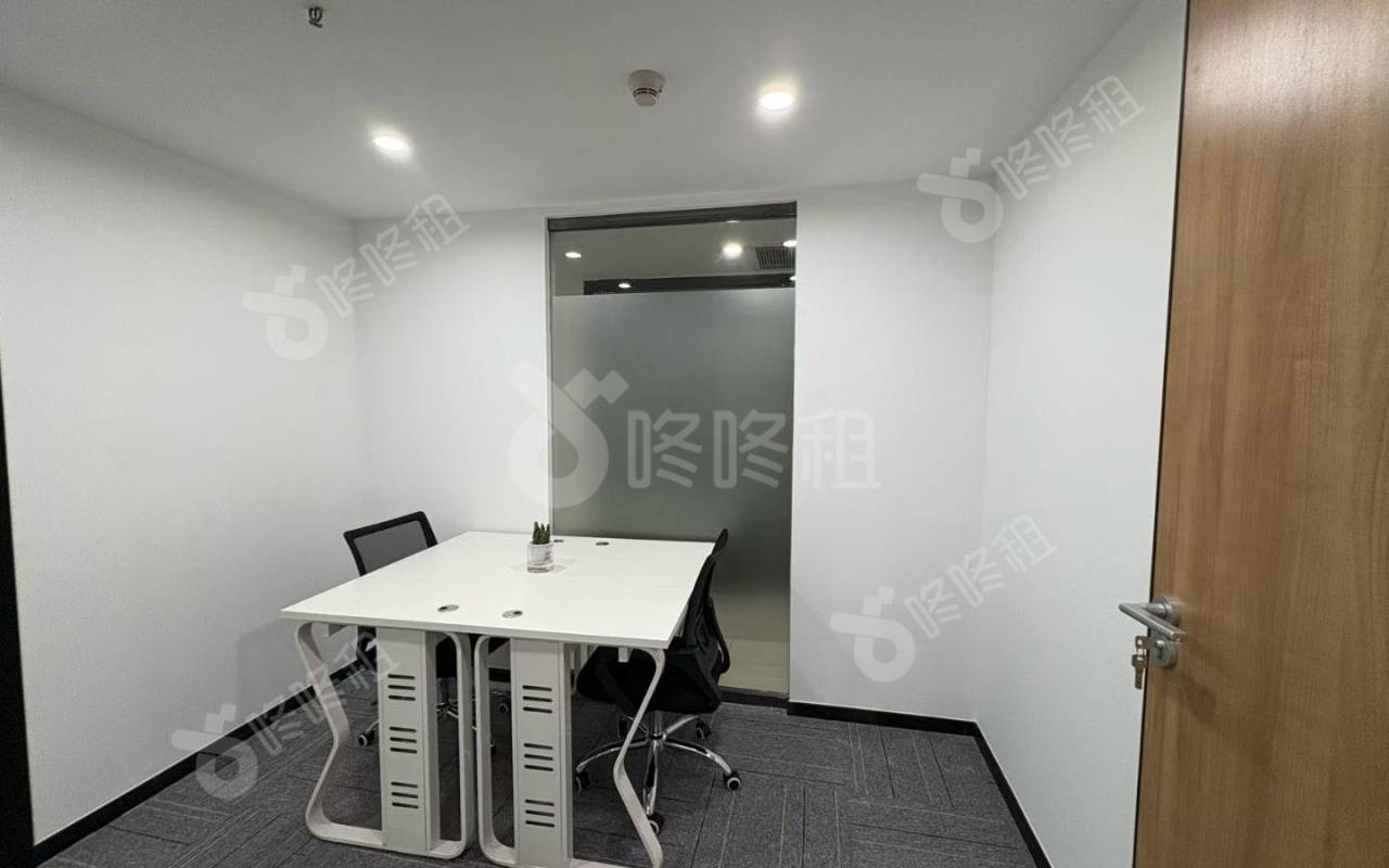 新能源大厦_70平_精装_办公室隔间