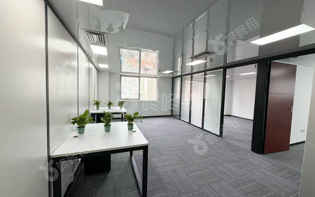 新能源大厦_138平_精装_办公室开间