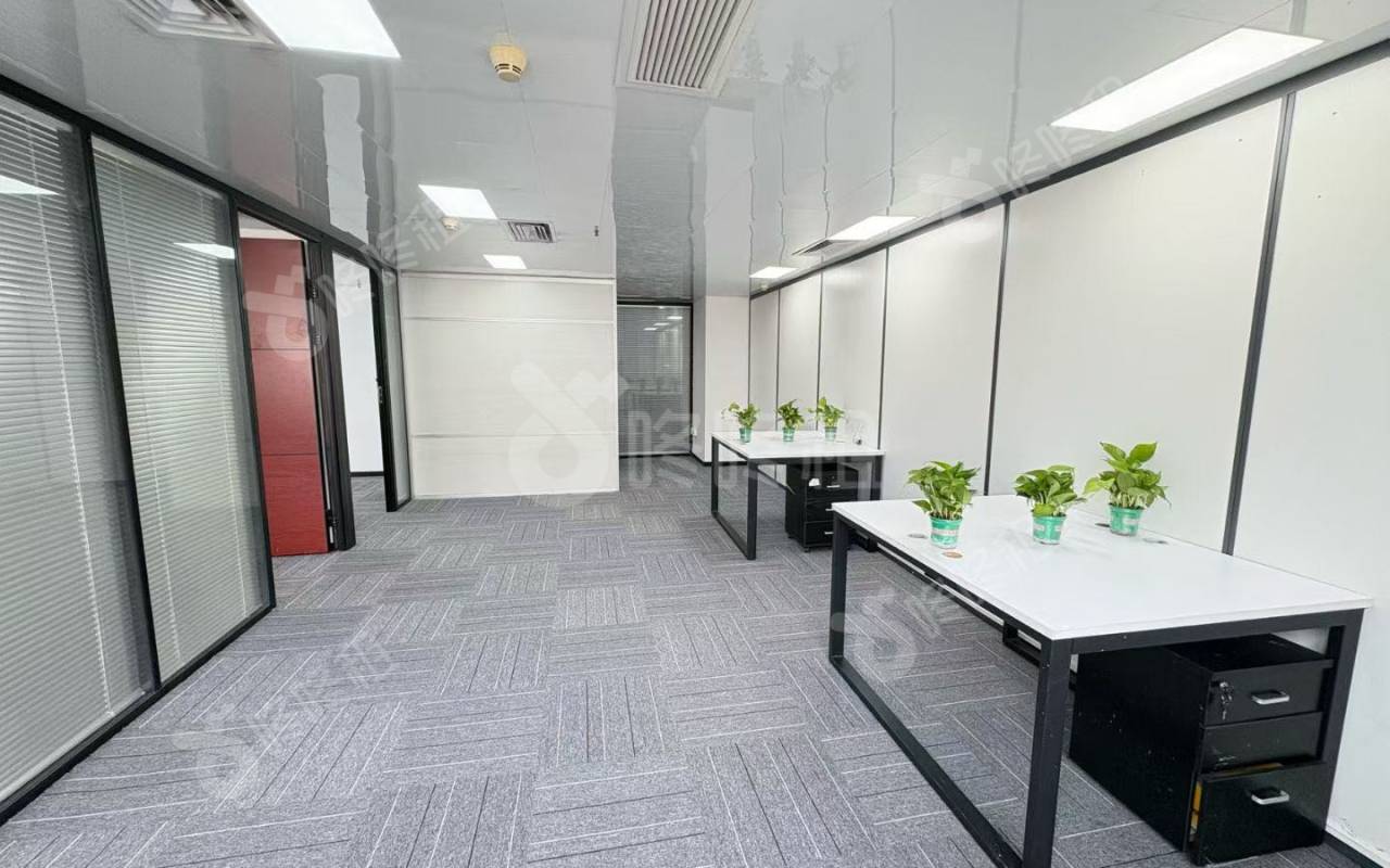 新能源大厦_138平_精装_办公室开间