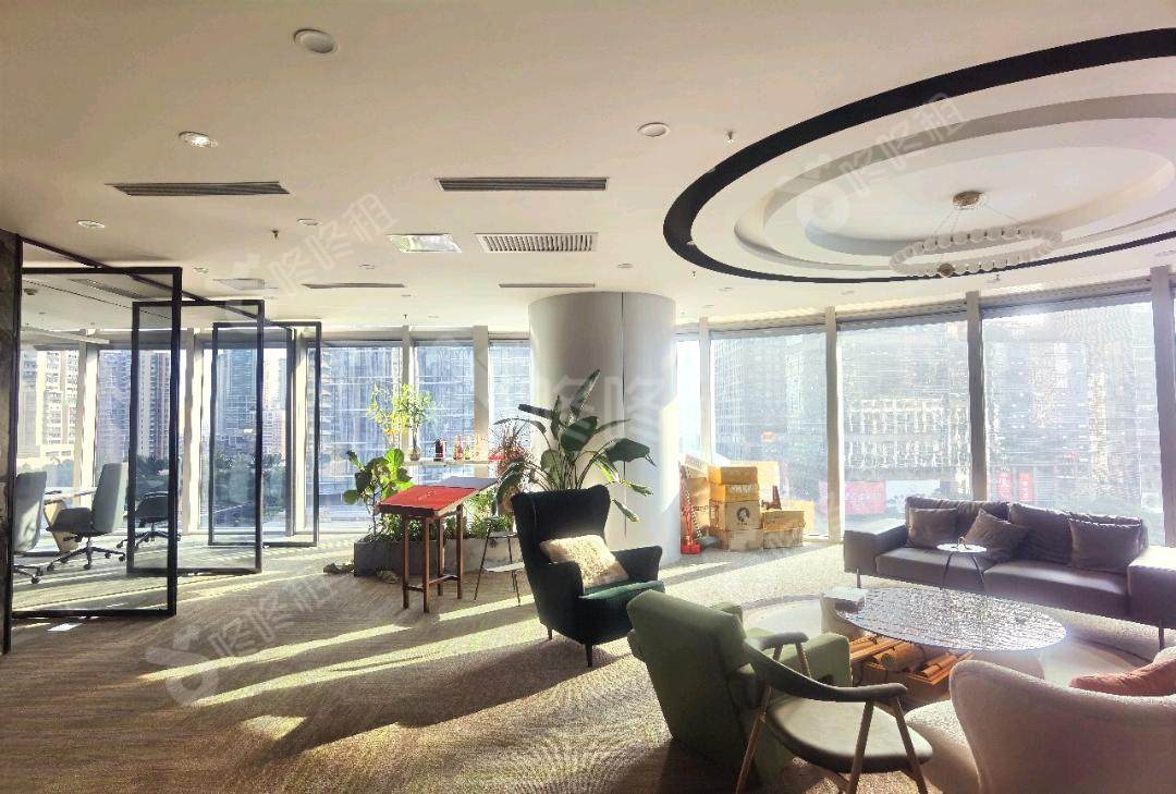 大百汇广场_370平_精装_办公室开间