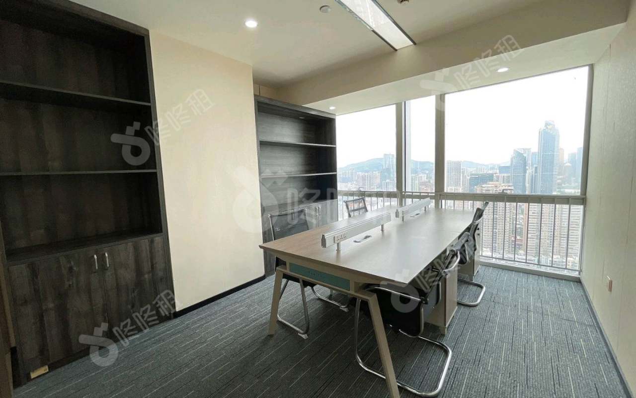 保利克洛维_438平_精装_办公室隔间