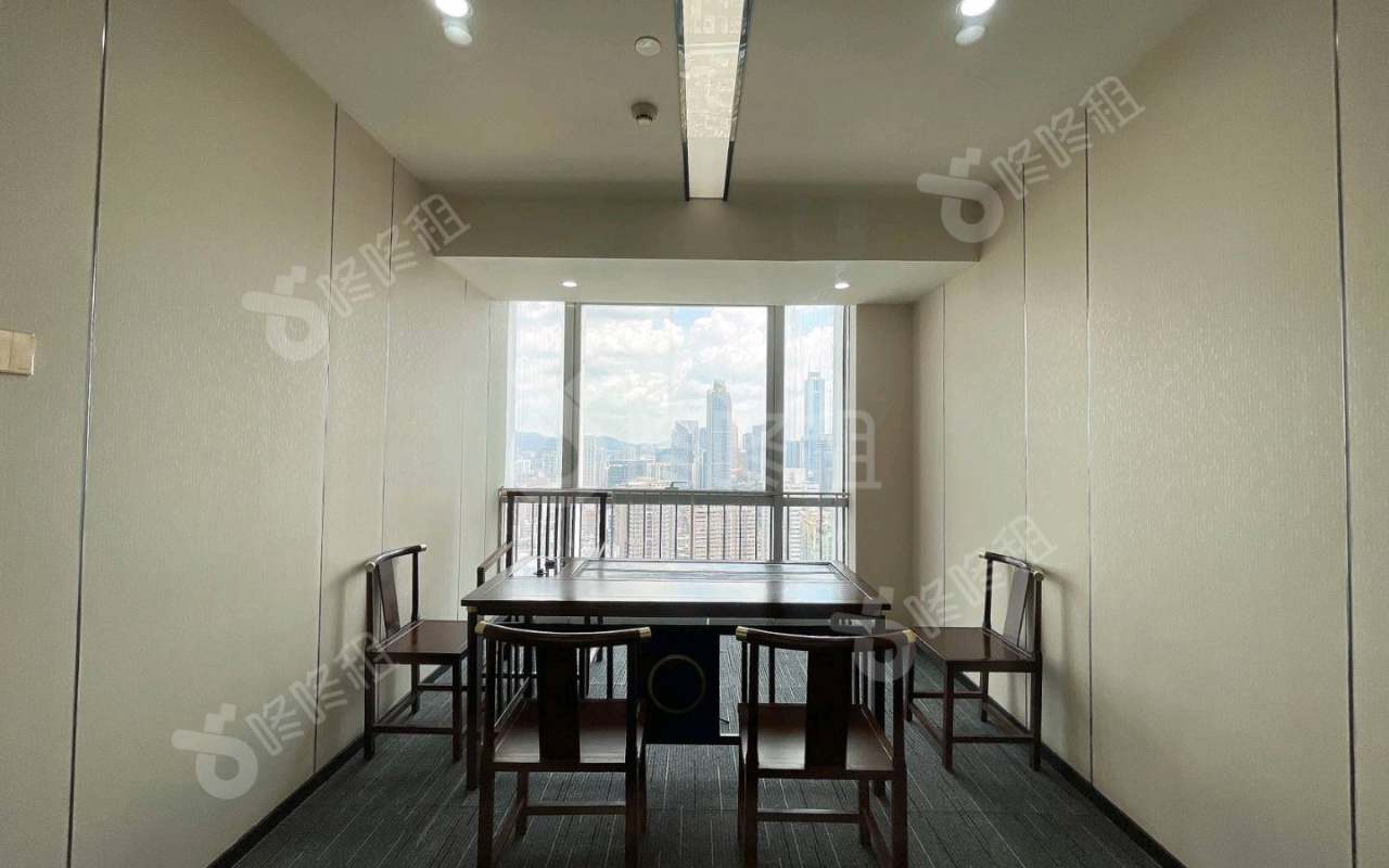 保利克洛维_438平_精装_办公室隔间